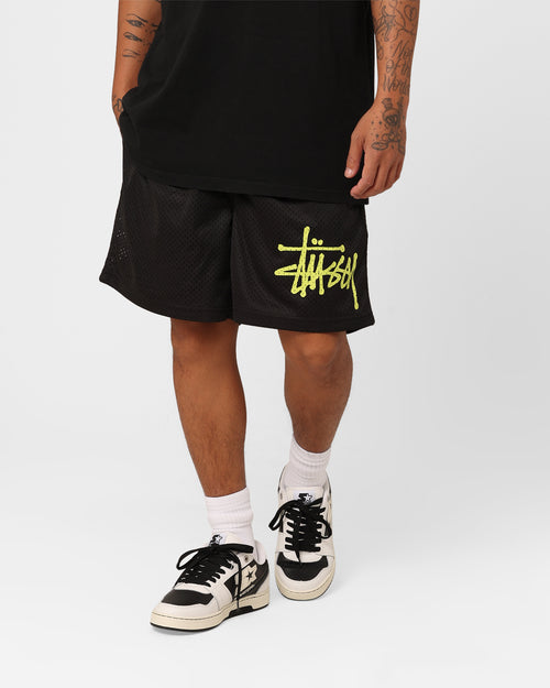 Stussy Graffiti Mesh Shorts Black