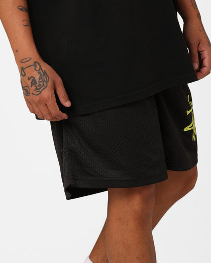 Stussy Graffiti Mesh Shorts Black