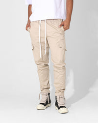 Saint Morta Tapered Cargo Pants Stone