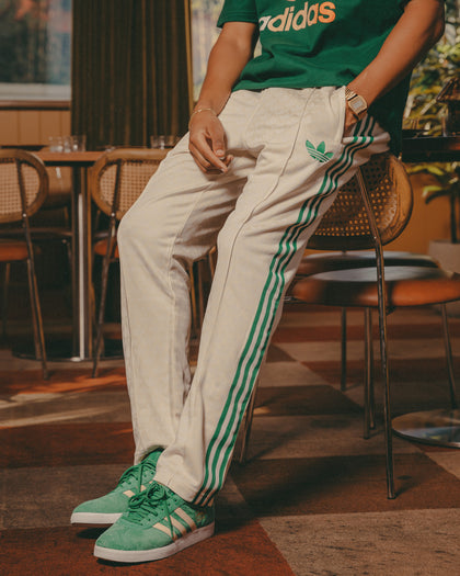 Adidas Adicolour Polyester Track Pants Wonder White