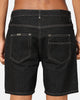Carre Construct Denim Shorts Black