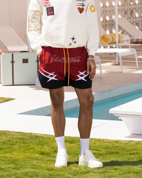 Loiter Starwalker Walk Shorts Red