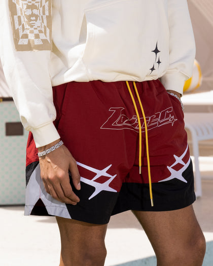 Loiter Starwalker Walk Shorts Red