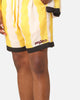 99 Cabana Bowling Shorts Yellow/Off White