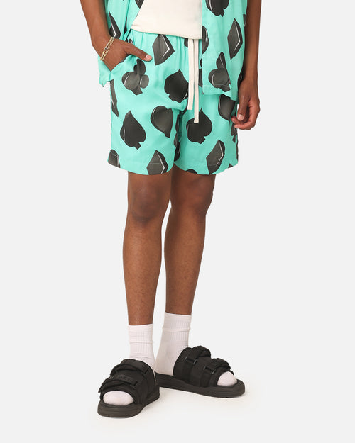 99 Cabana Four Suits Shorts Teal/Black
