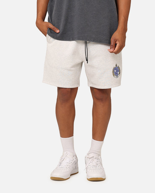 Carre Dice Club Sweat Shorts Silver Marle