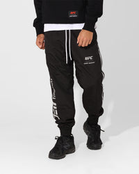 Saint Morta X UFC Championship Nylon Joggers Black