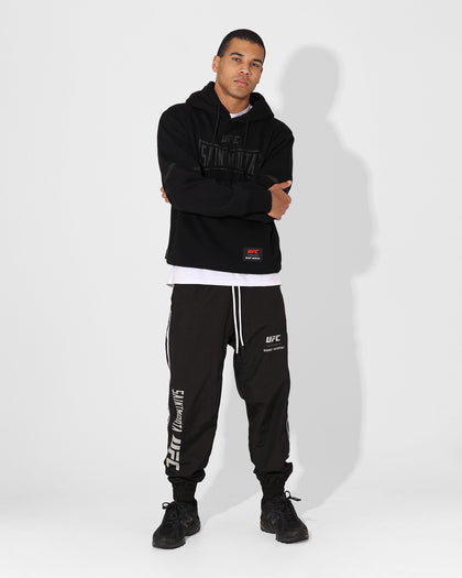 Saint Morta X UFC Championship Nylon Joggers Black