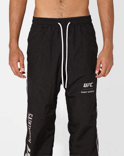 Saint Morta X UFC Championship Nylon Joggers Black
