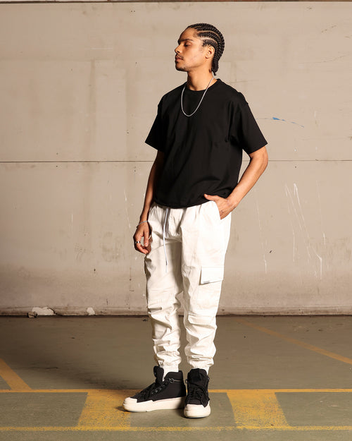 Saint Morta Utility Joggers Off White
