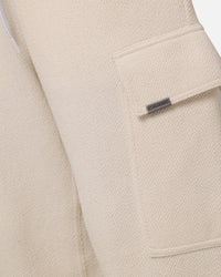 Carre Grain Superior Cargo Jogger Off White