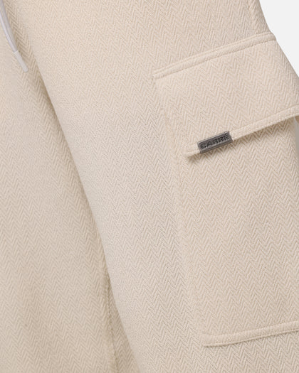 Carre Grain Superior Cargo Jogger Off White