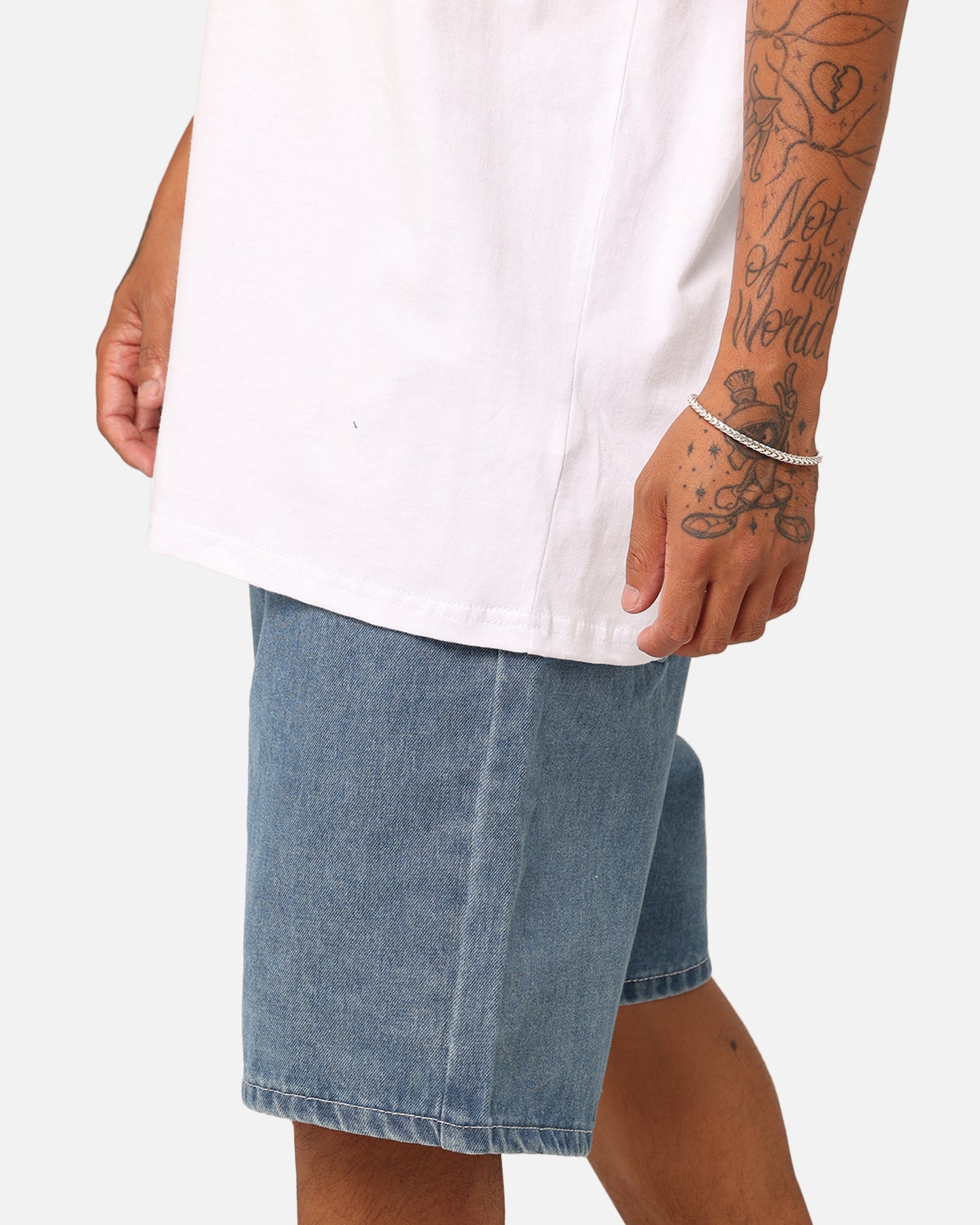 Stussy Denim Big Ol' Shorts Mid Denim | Culture Kings NZ