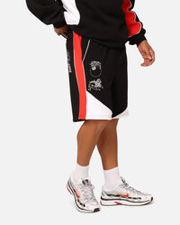 Stussy Football Panelled Shorts Black