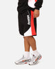Stussy Football Panelled Shorts Black