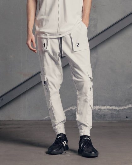 The Anti Order Tactical Operations Joggers White