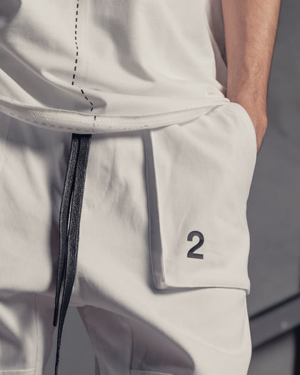 The Anti Order Tactical Operations Joggers White