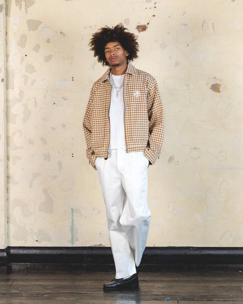 404 Studio High Waist Trousers Off White