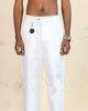 404 Studio High Waist Trousers Off White