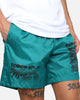 Rolling Loud Miami 23 Beach Shorts Cyan