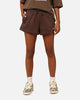 Nike Women's Sportswear Phoenix Fleece High Rise Shorts Baroque Brown/Sail