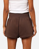 Nike Women's Sportswear Phoenix Fleece High Rise Shorts Baroque Brown/Sail