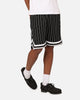 New Era Las Vegas Raiders Mesh Shorts Black Pinstripe