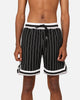 New Era Las Vegas Raiders Mesh Shorts Black Pinstripe