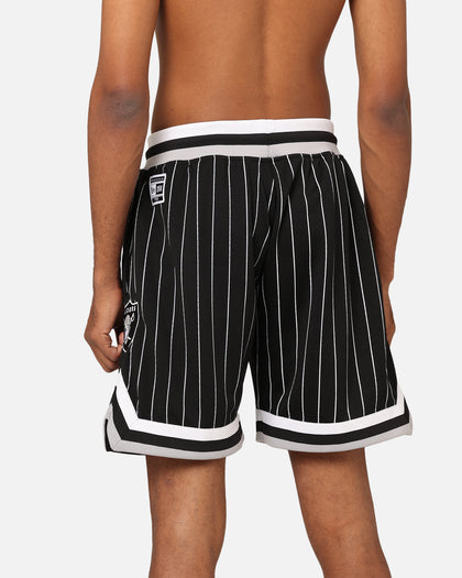 New Era Las Vegas Raiders Mesh Shorts Black Pinstripe
