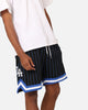 New Era Los Angeles Dodgers Mesh Shorts Black Pinstripe