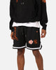 New Era New York Yankees 'Scary Nights' Mesh Shorts Black/Orange
