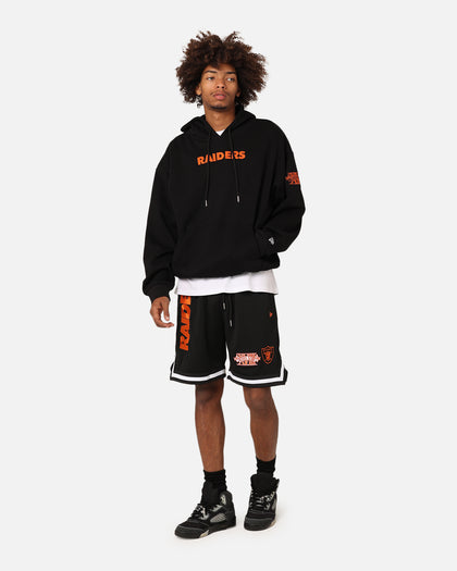 New Era Las Vegas Raiders 'Scary Nights' Mesh Shorts Black/Orange