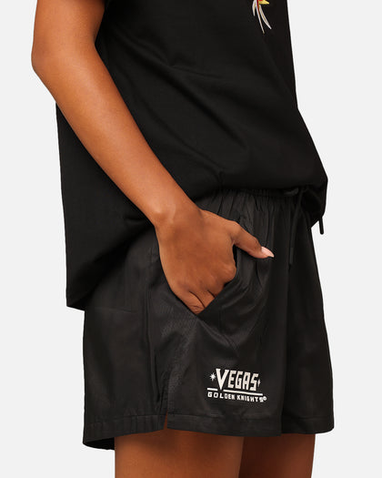 Pro Standard Women's Vegas Golden Knights Woven Shorts Black