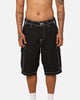 True Religion Big T Cargo Shorts Jet Black