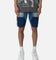 MNML R118 Denim Shorts Blue