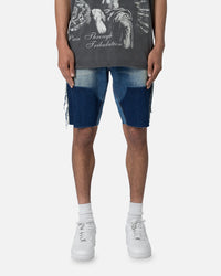 MNML R118 Denim Shorts Blue