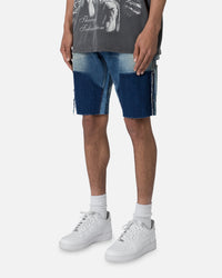 MNML R118 Denim Shorts Blue