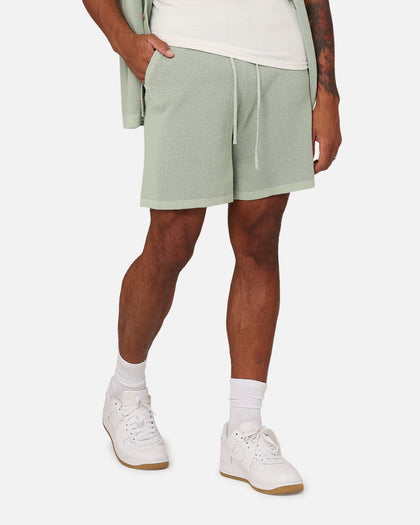XXIII Zyair Knit Rib Shorts Sage