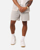 XXIII Zyair Knit Rib Shorts Stone