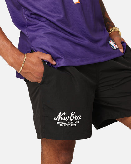 New Era Woven Shorts Black