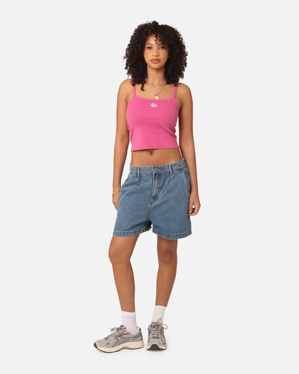 Stussy Women's Nevada Denim Shorts Indigo Denim