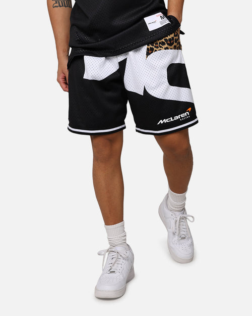 Mitchell & Ness X McLaren X Culture Kings Las Vegas Collection Sublimated Mesh Shorts Black