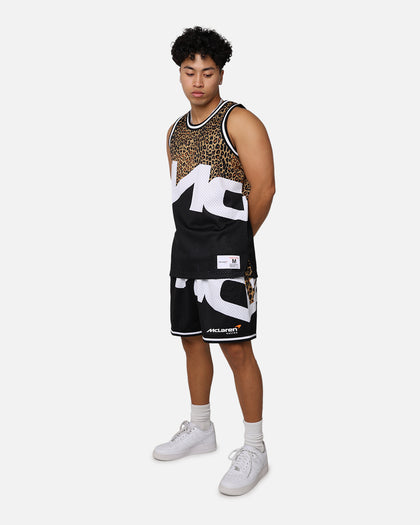 Mitchell & Ness X McLaren X Culture Kings Las Vegas Collection Sublimated Mesh Shorts Black