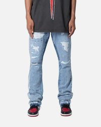 MNML B508 Flare Denim Jeans Blue