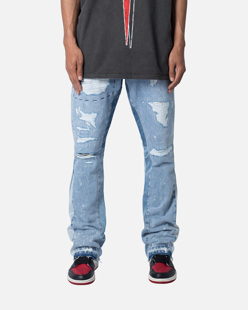 MNML B508 Flare Denim Jeans Blue
