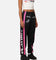 Playboy Women's Racing Trackpants Black