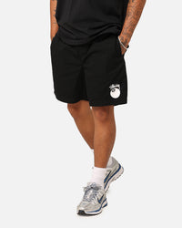 Stussy 8 Ball Beach Shorts Black