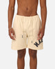 Market Rug Dealer Throwback Arc Shorts Ecru