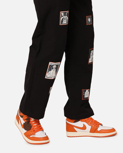 Goat Crew X Naruto Pain Work Pants Black