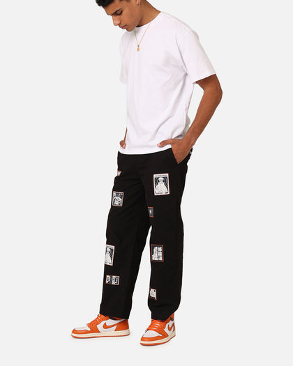 Goat Crew X Naruto Pain Work Pants Black